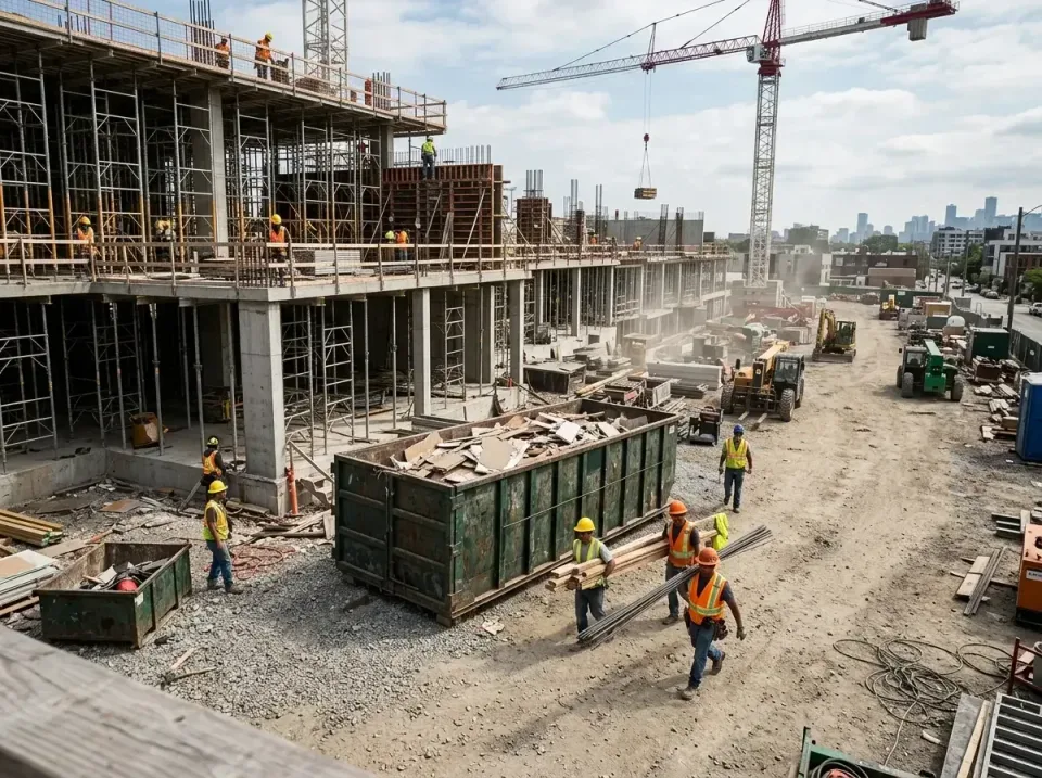 commercial-construction-site-w-002 — frequently asked questions, Low Cost Construction Dumpster Rental in Highlands, NJ